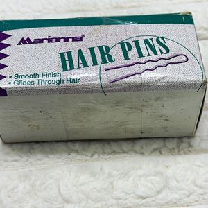 Vintage Marianna Hair Pins Brown 1 lb No. H-200 NOS Made in USA Beauty 14.5 oz
